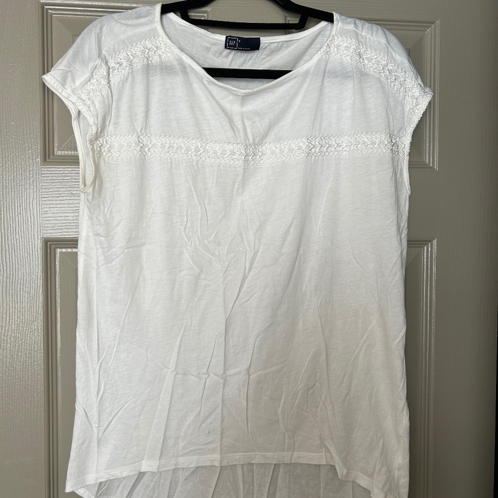 Gap Dolman Sleeve White Top